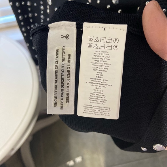 MICHAEL KORS “BEAUTIFUL “ NWOT BLACK DRESS SZ S - Picture 5 of 10